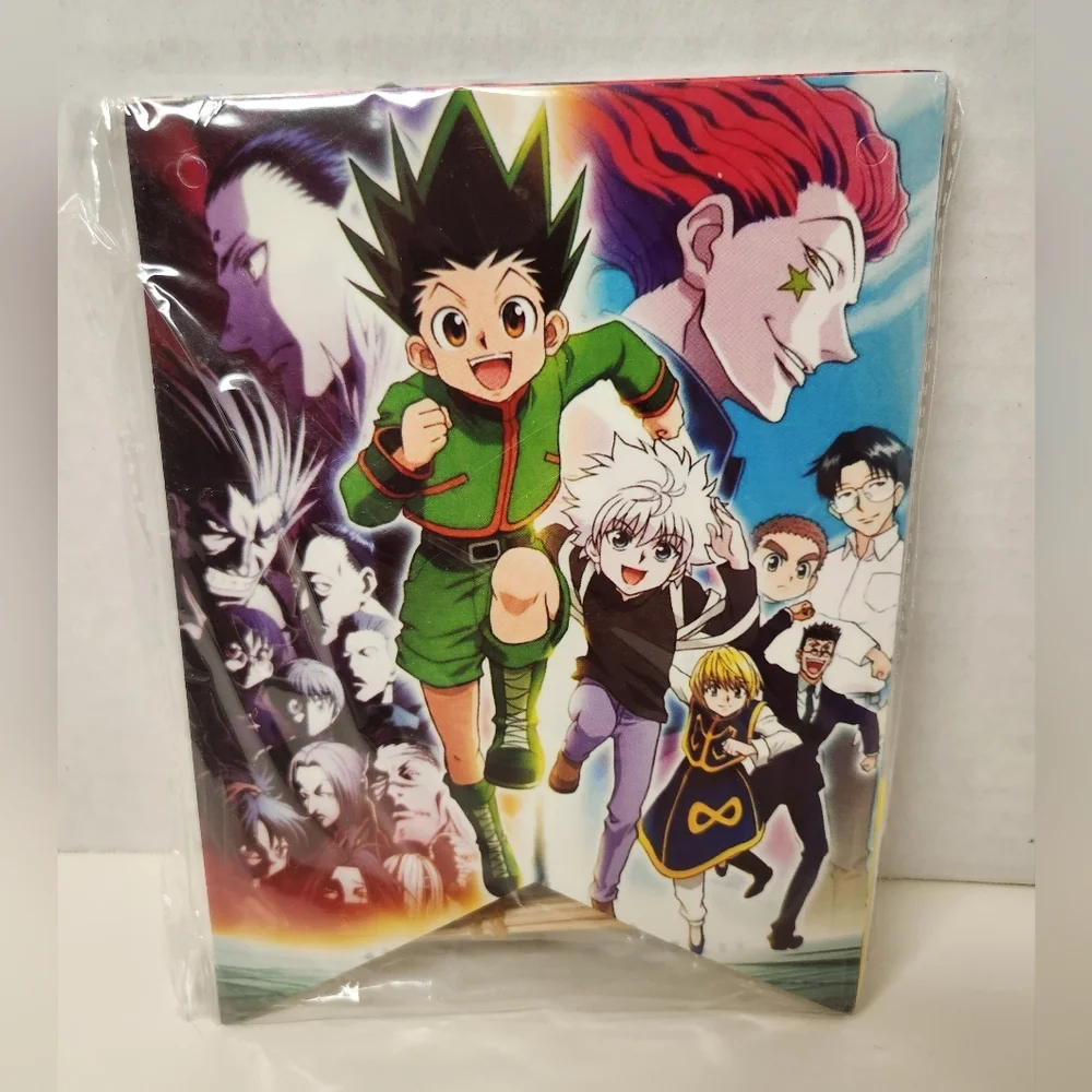 Bundle of 2 Anime Hunter x Hunter & Sally Face Birthday Banner & Cupcake Toppers